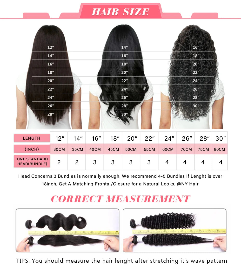 Straight Human Hair Bundles with Closures Brazilian Raw Hair Weave Bundles