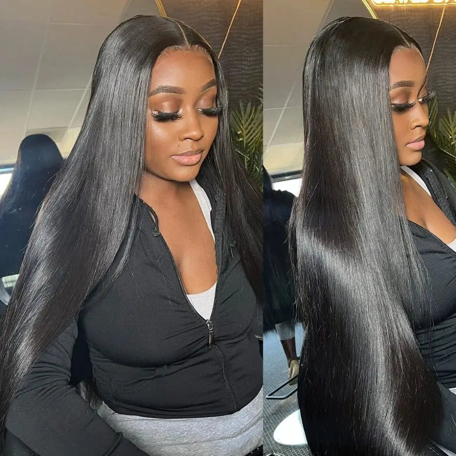 LARIZA | 360 Full Lace Frontal Wig Human Hair Straight Glueless 13x4 13x6 HD