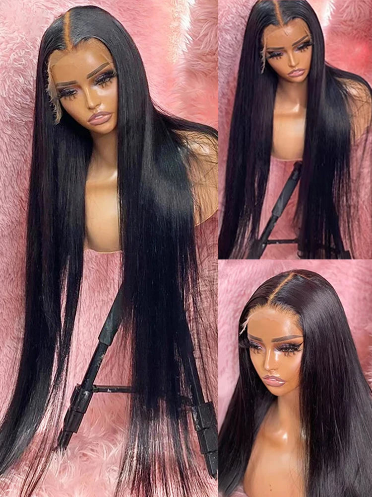 SHAYLA | Straight HD Transparent 13x6 Lace Front Wig 100% Raw Human