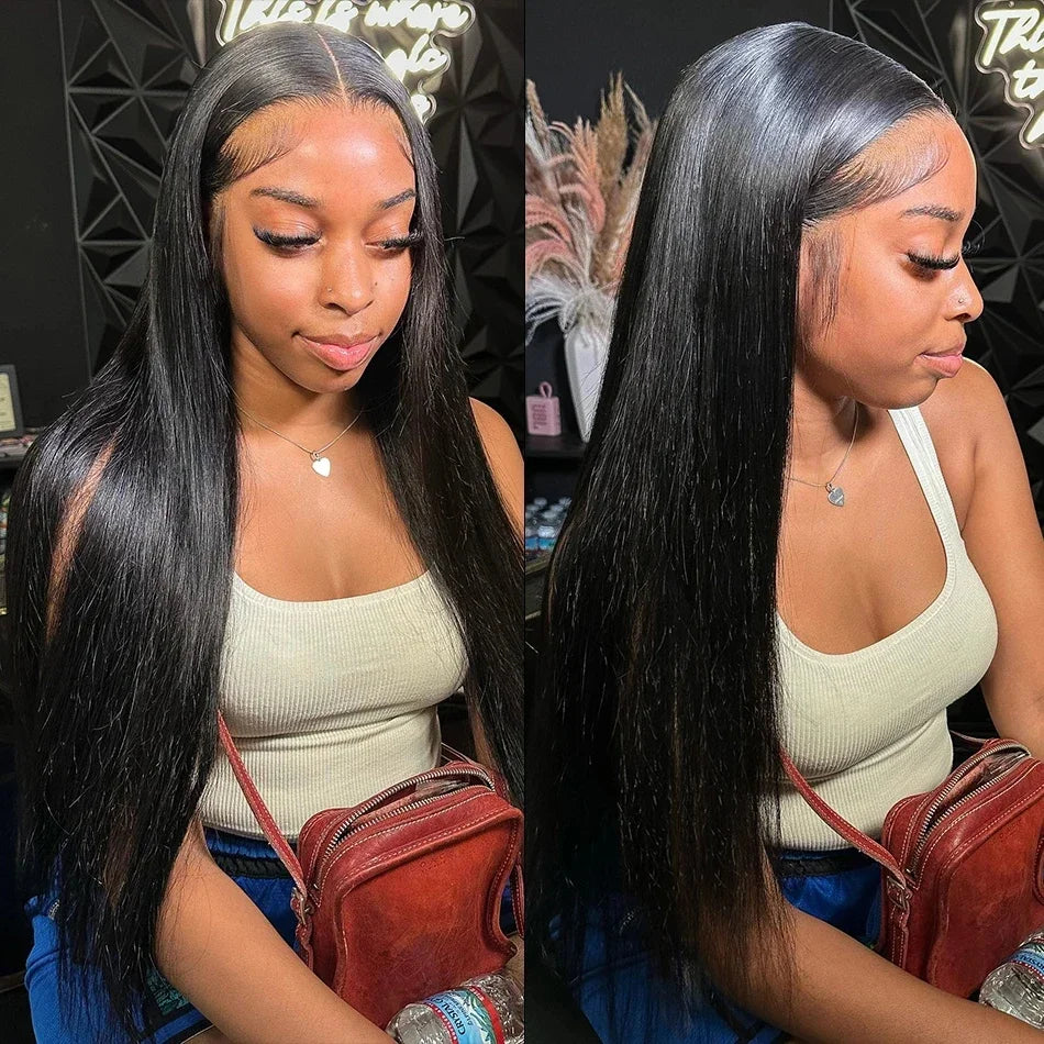 SHAYLA | Straight HD Transparent 13x6 Lace Front Wig 100% Raw Human